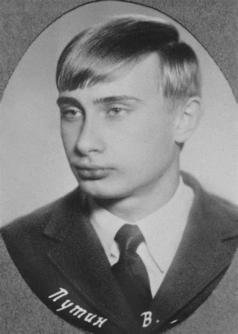 vladimir putin teenage years